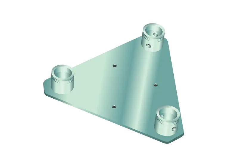 ALUTRUSS DECOLOCK DQ3-WP wall mounting plate 